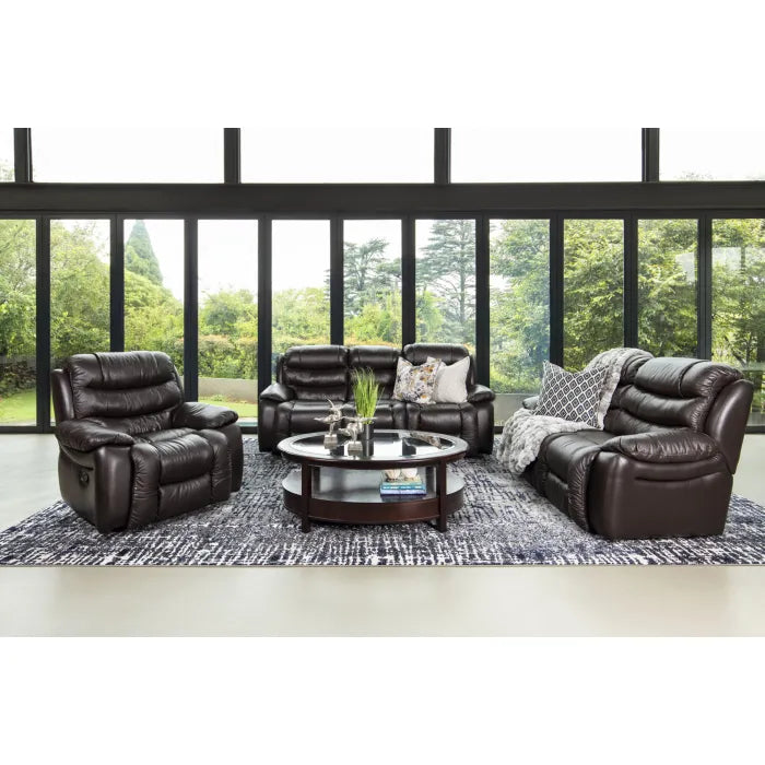 Bellwood 3 Piece 3 Action Lounge Suite, Kudu Oxblood