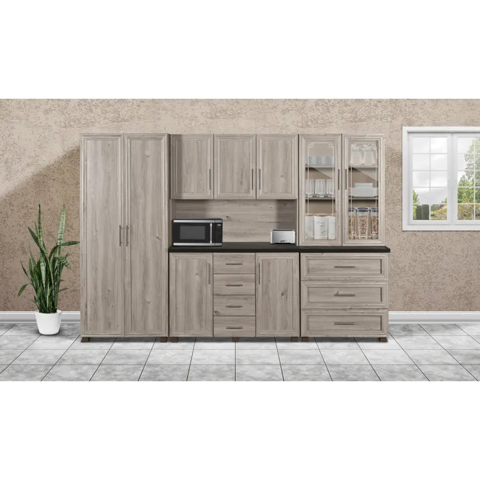 Rossdale 3 Piece Kitchen Unit, Dawson Oak