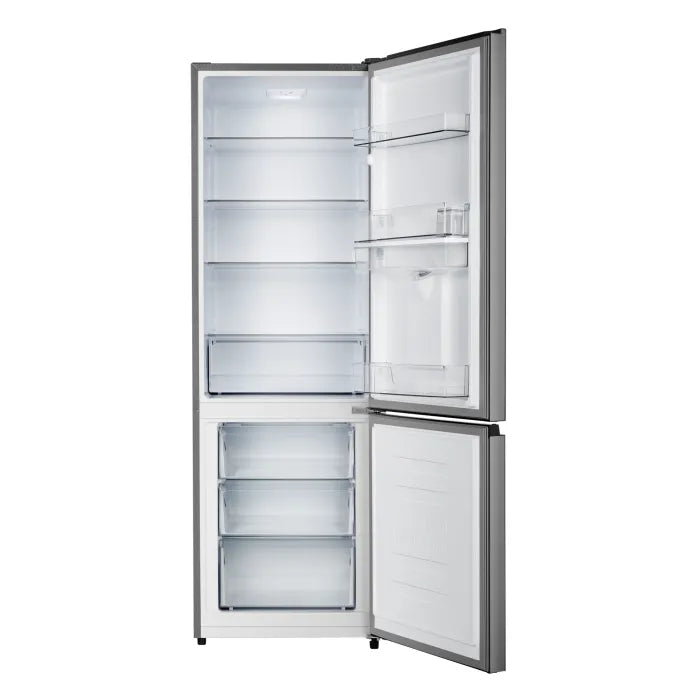 Hisense 347L Combi Fridge With Water Dispenser Black Glass H450BMIB-WD