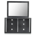Hannah Dresser & Mirror, Black