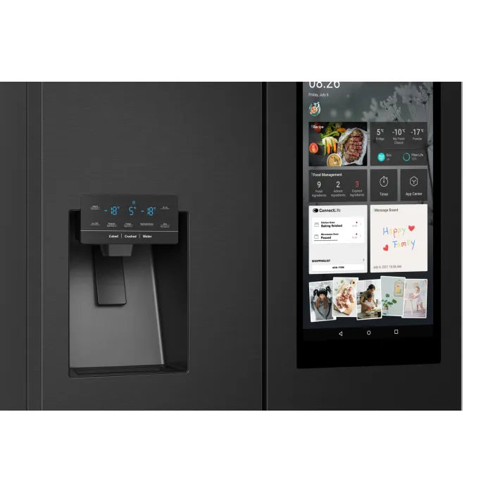 Hisense 536L Four Door Water Dispenser Fridge Black H750FSBIDS