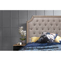 Bailey King Headboard, Rustic Beige