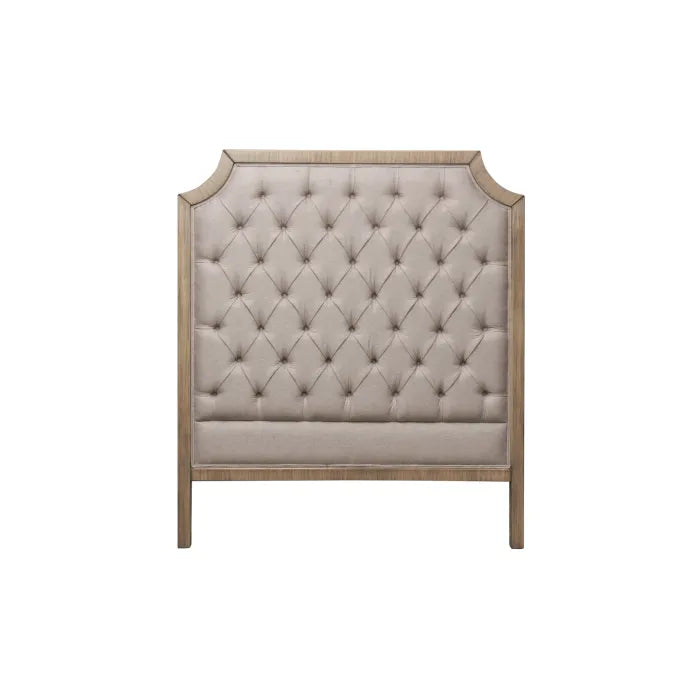 Bailey King Headboard, Rustic Beige