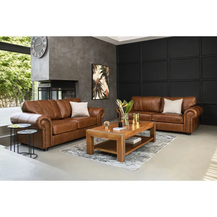 Kigali Mk2 2Piece Lounge Suite, Ginger