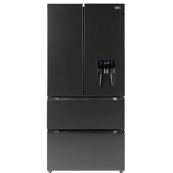 Defy 492L Onyx French Door Fridge Freezer DFF440 WD