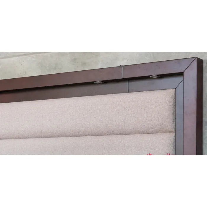 Layla 3 Piece Bedroom Suite, Wallnut
